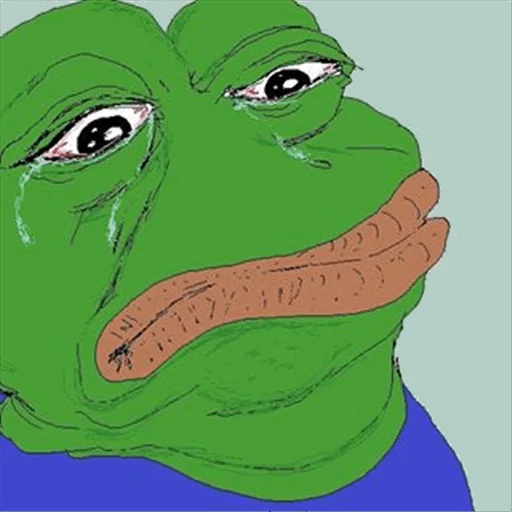 😭 Стикер «Pepe Crying?» для Telegram