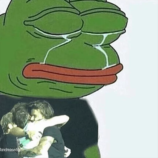 😭 Стикер «Pepe Crying?» для Telegram