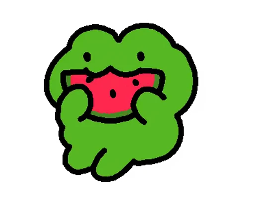 💚 Стикер «Pepe Cute Frog» для Telegram