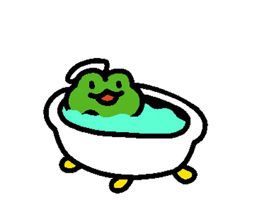 💚 Стикер «Pepe Cute Frog» для Telegram
