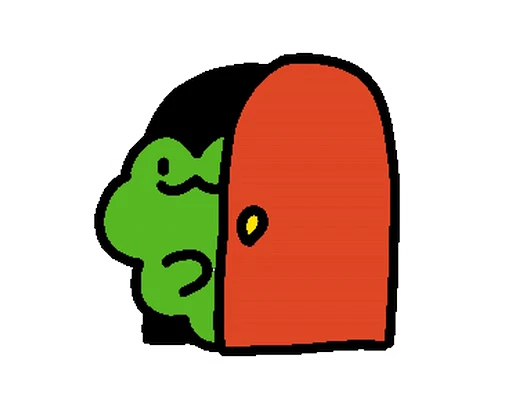 💚 Стикер «Pepe Cute Frog» для Telegram