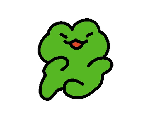 💚 Стикер «Pepe Cute Frog» для Telegram