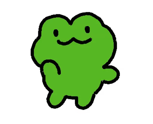 💚 Стикер «Pepe Cute Frog» для Telegram