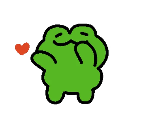 💚 Стикер «Pepe Cute Frog» для Telegram