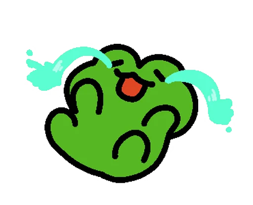 💚 Стикер «Pepe Cute Frog» для Telegram