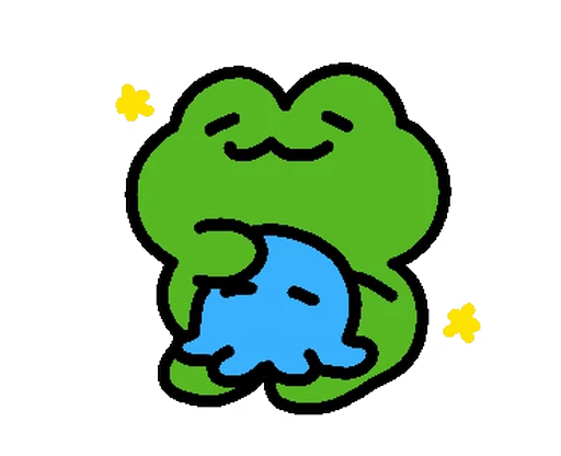 💚 Стикер «Pepe Cute Frog» для Telegram