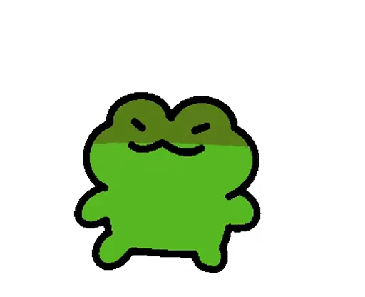 💚 Стикер «Pepe Cute Frog» для Telegram