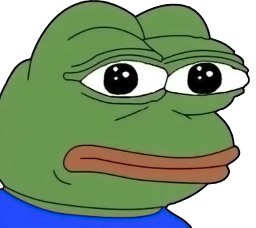 😕 Стикер «pepega» для Telegram