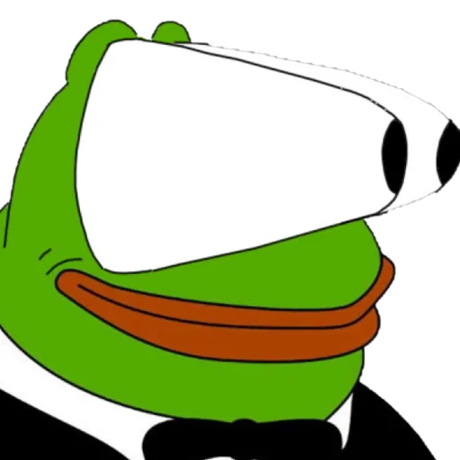 😳 Стикер «pepe и peepo - для важных разговоров (почему рот в говне?)» для Telegram