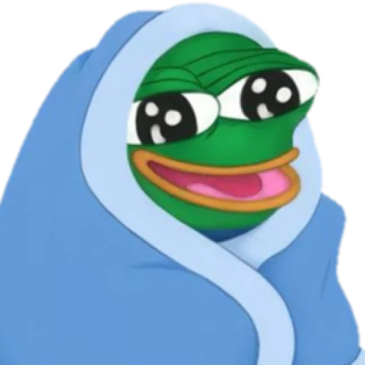 😊 Стикер «pepe и peepo - для важных разговоров (почему рот в говне?)» для Telegram
