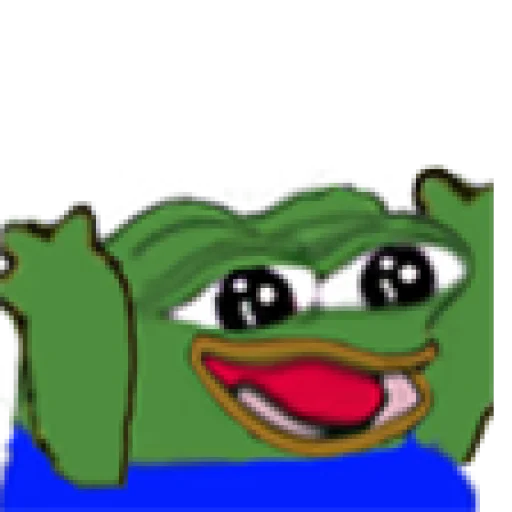 😋 Стикер «pepe и peepo - для важных разговоров (почему рот в говне?)» для Telegram