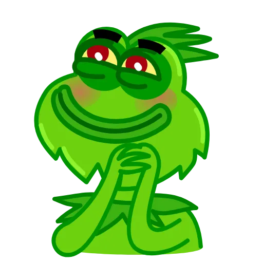 😊 Эмодзи «Pepe Grinch Emoji» для Telegram