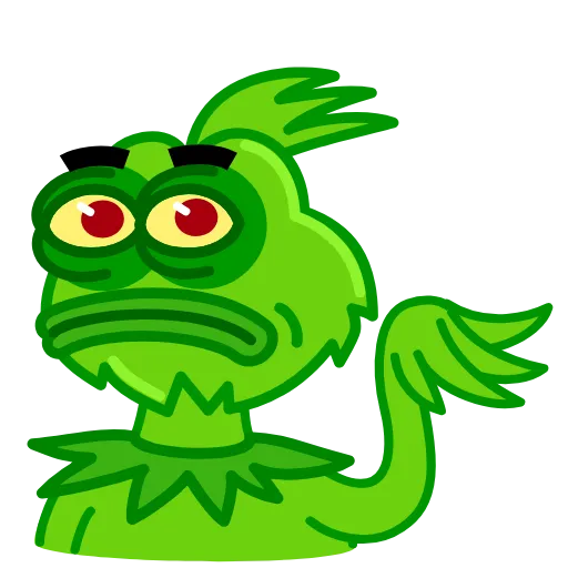 😐 Эмодзи «Pepe Grinch Emoji» для Telegram