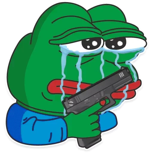 🔫 Стикер «PepeHD Revival» для Telegram