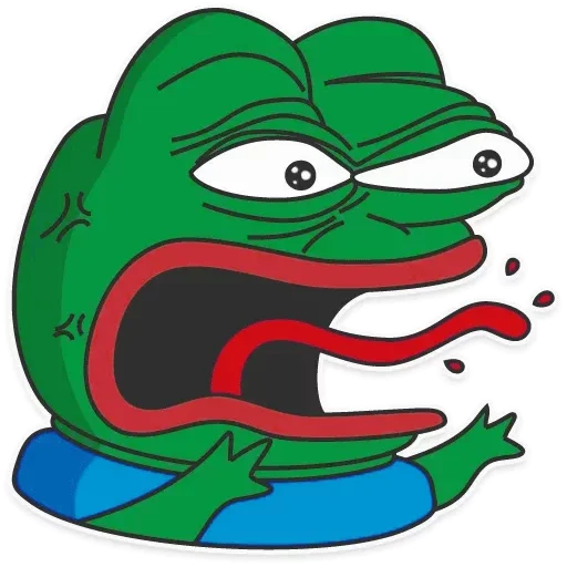 😠 Стикер «PepeHD Revival» для Telegram