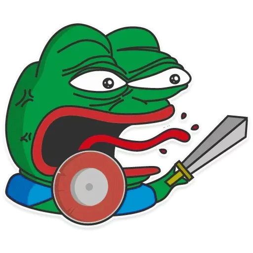 🗡 Стикер «PepeHD Revival» для Telegram