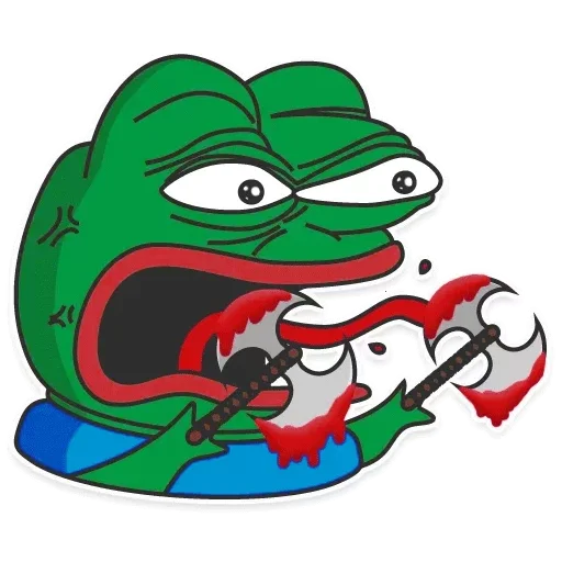 😡 Стикер «PepeHD Revival» для Telegram
