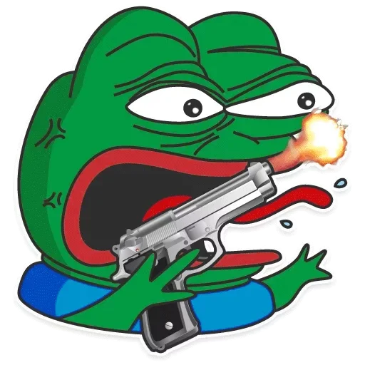 🔫 Стикер «PepeHD Revival» для Telegram