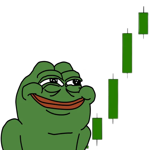 Стикерпак Pepe Investor для Telegram