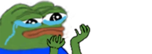 😭 Стикер «Pepe» для Telegram