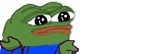 🤷‍♂️ Стикер «Pepe» для Telegram