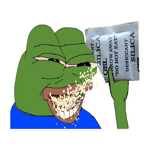 🍿 Стикер «PEPE MEGA» для Telegram