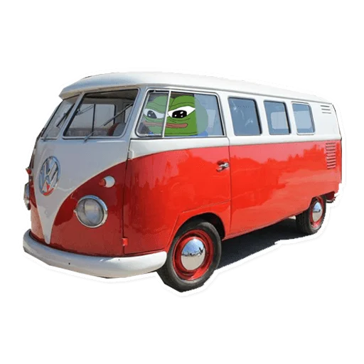 🚌 Стикер «PEPE MEGA» для Telegram