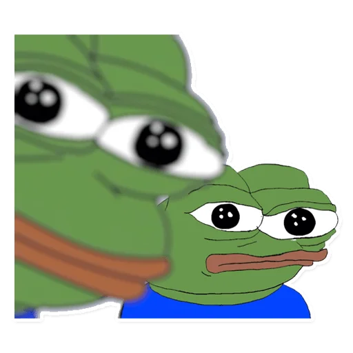 🫤 Стикер «PEPE MEGA» для Telegram