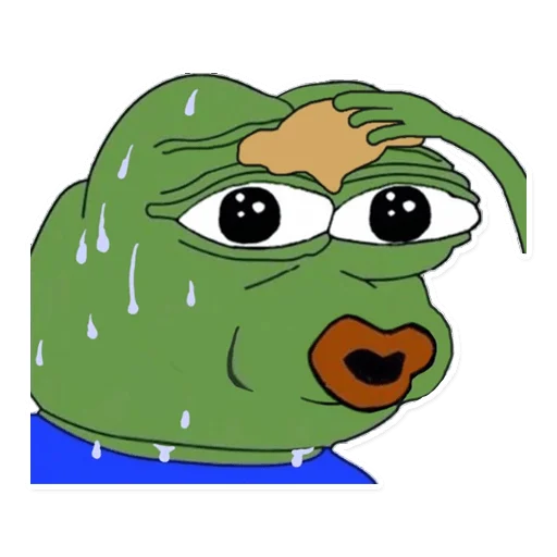 😰 Стикер «PEPE MEGA» для Telegram
