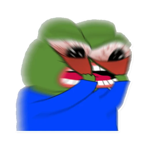 👺 Стикер «PEPE MEGA» для Telegram