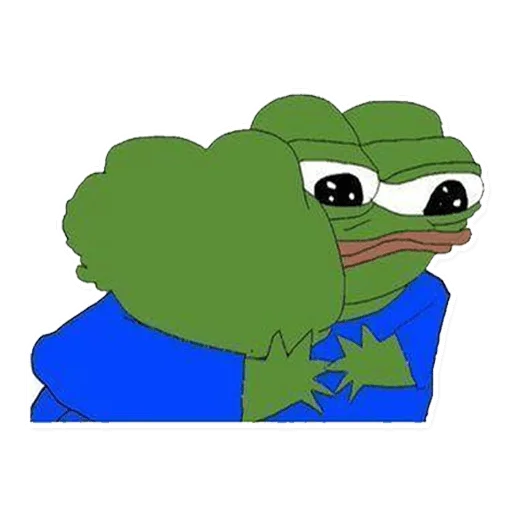 🤗 Стикер «PEPE MEGA» для Telegram