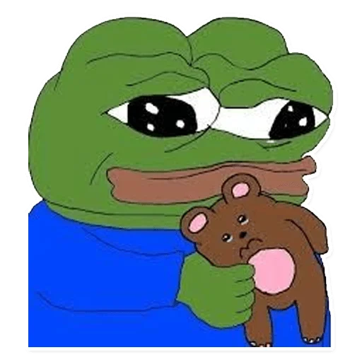 🧸 Стикер «PEPE MEGA» для Telegram