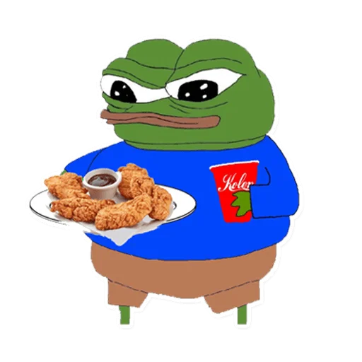 🐔 Стикер «PEPE MEGA» для Telegram