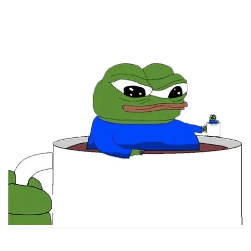 ☕️ Стикер «PEPE MEGA» для Telegram