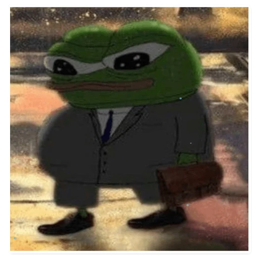 🧳 Стикер «PEPE MEGA» для Telegram