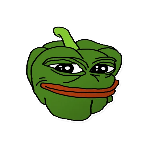 🫑 Стикер «PEPE MEGA» для Telegram