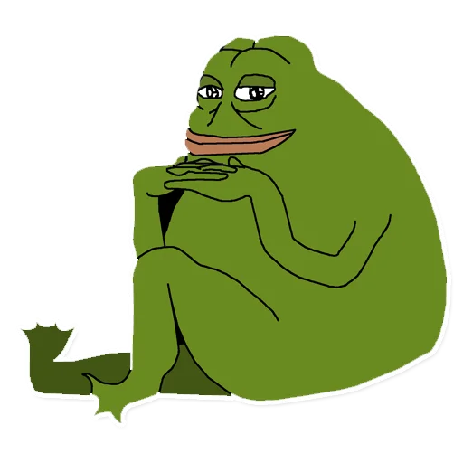 🪑 Стикер «PEPE MEGA» для Telegram