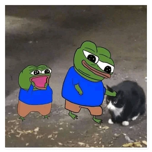 🐈‍⬛ Стикер «PEPE MEGA» для Telegram