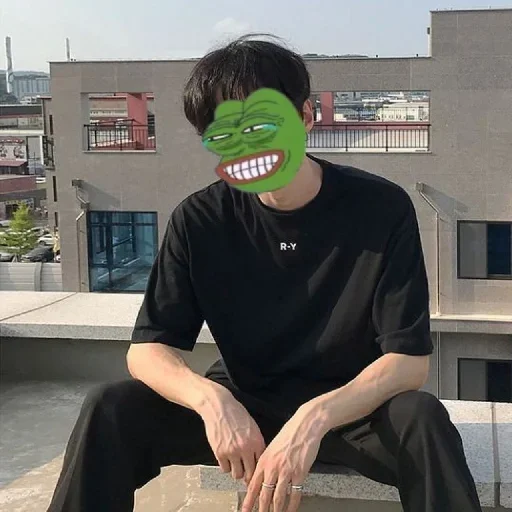 😗 Стикер «Pepe Mood» для Telegram