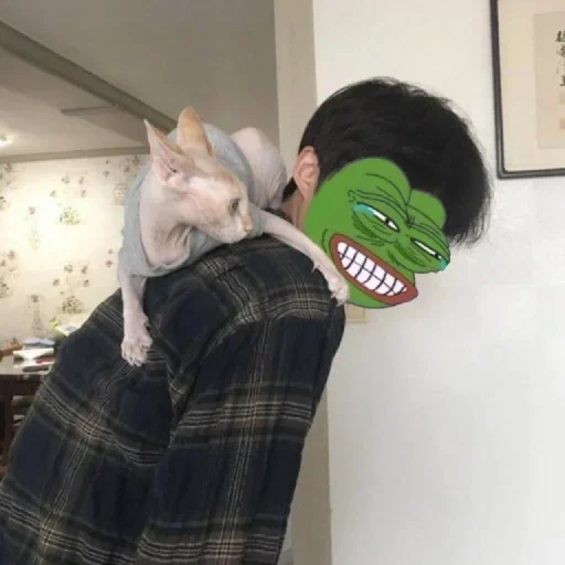 😗 Стикер «Pepe Mood» для Telegram