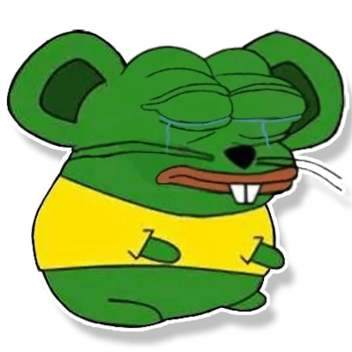 😰 Стикер «Pepe Mouse» для Telegram