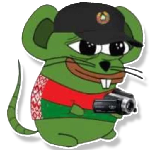 😀 Стикер «Pepe Mouse» для Telegram