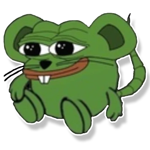 🩱 Стикер «Pepe Mouse» для Telegram