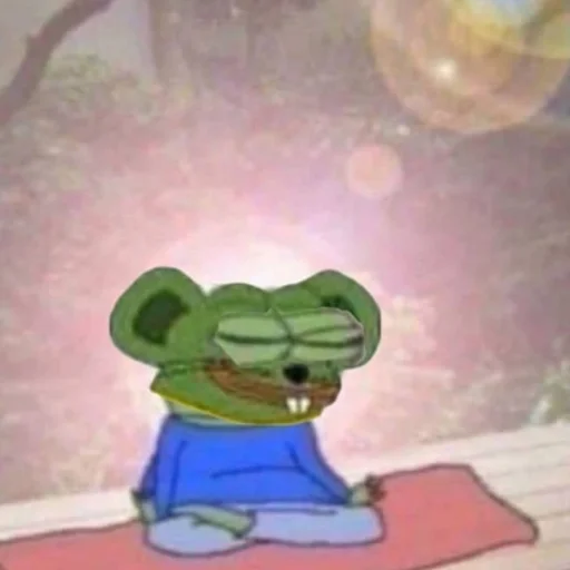 💆‍♀️ Стикер «Pepe Mouse» для Telegram