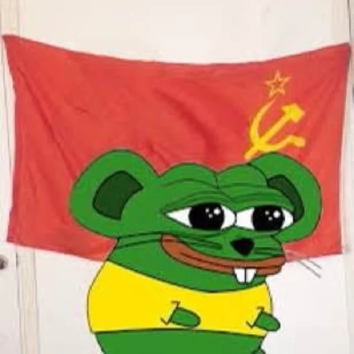 🚩 Стикер «Pepe Mouse» для Telegram