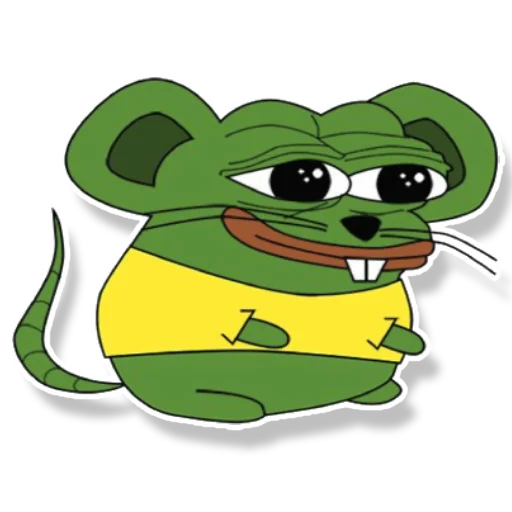 😀 Стикер «Pepe Mouse» для Telegram