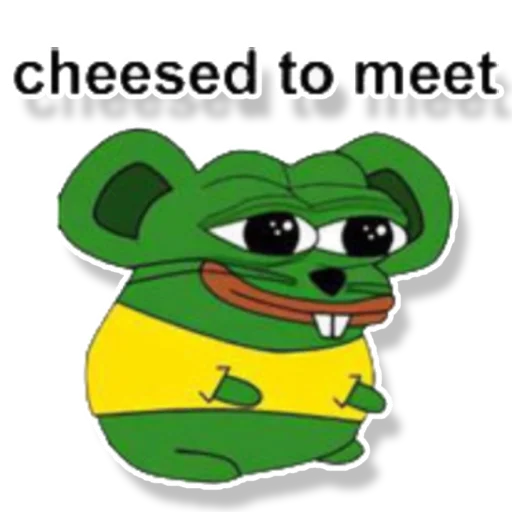 👋 Стикер «Pepe Mouse» для Telegram