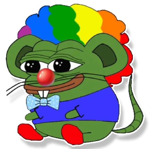 🤡 Стикер «Pepe Mouse» для Telegram