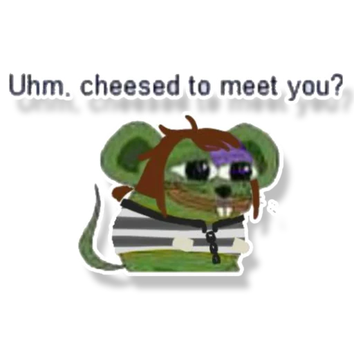 👋 Стикер «Pepe Mouse» для Telegram