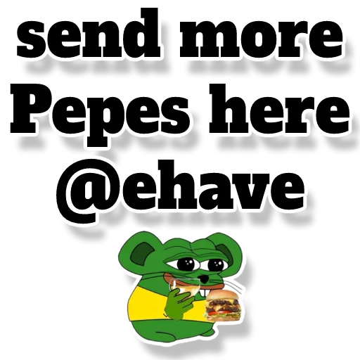🐀 Стикер «Pepe Mouse» для Telegram